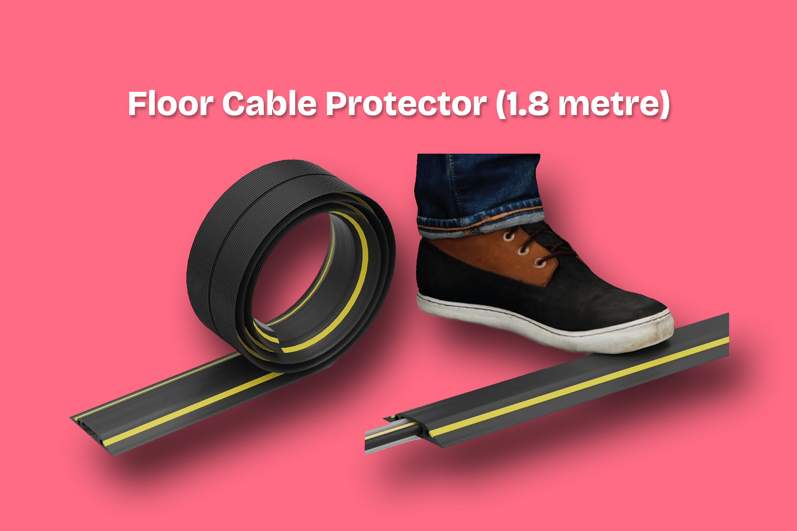 1.8m floor cable protector (incl. vat)