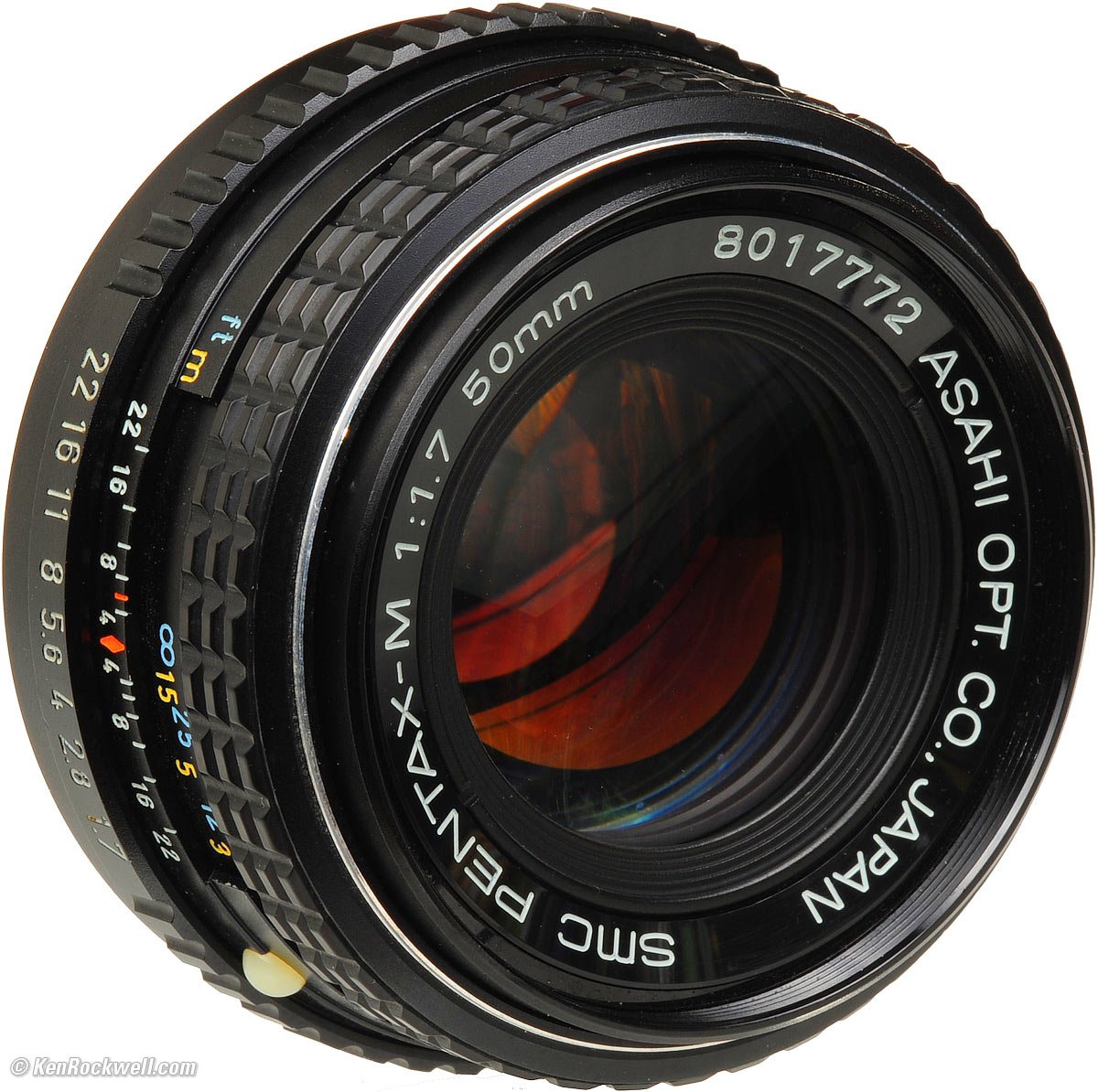 Smc pentax m 50mm f1.7 (med/uten sony fe adapter)