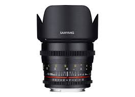 Samyang mf 50mm t1.5 cine lens (e mount)