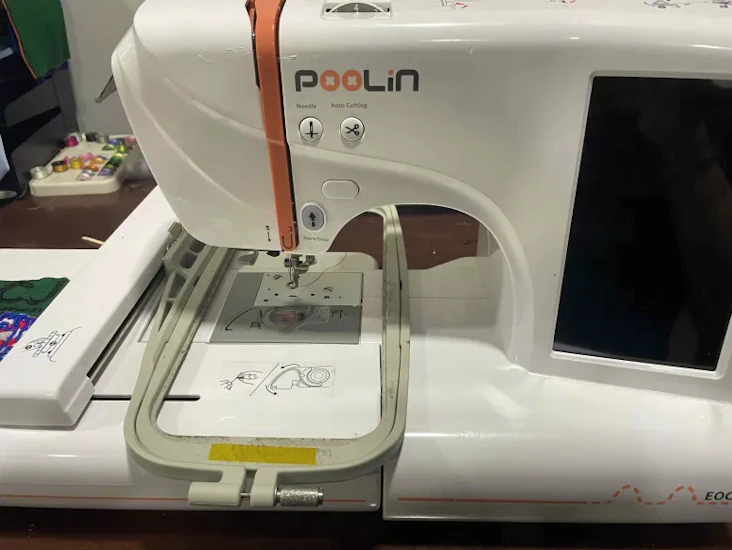 Poolin aec05 embroidery machine