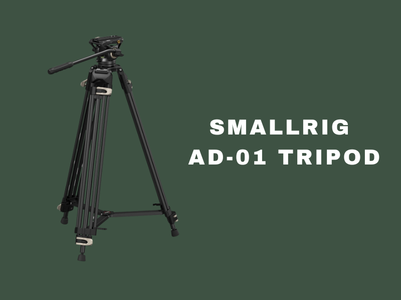 Smallrig heavy-duty fluid head tripod kit ad-01s