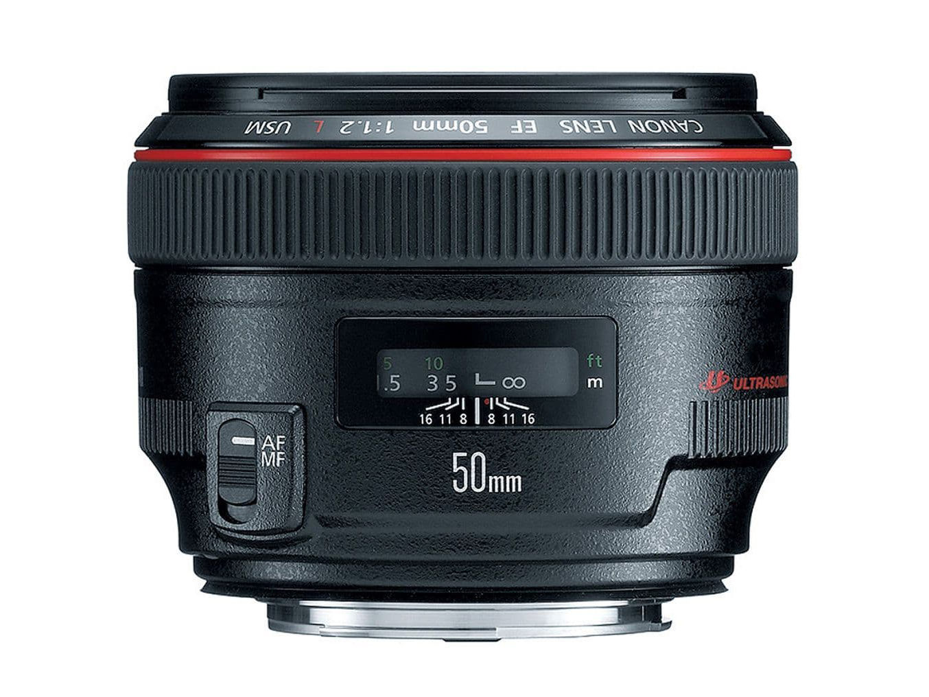 Canon ef 50mm f1.2 l usm lens