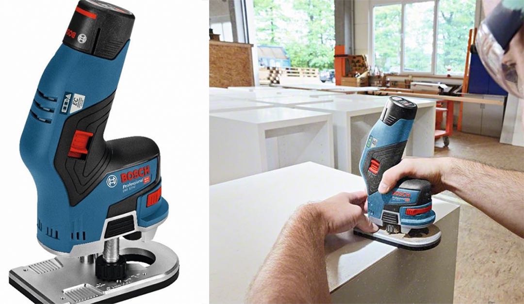 Bosch proff kantfres på batteri