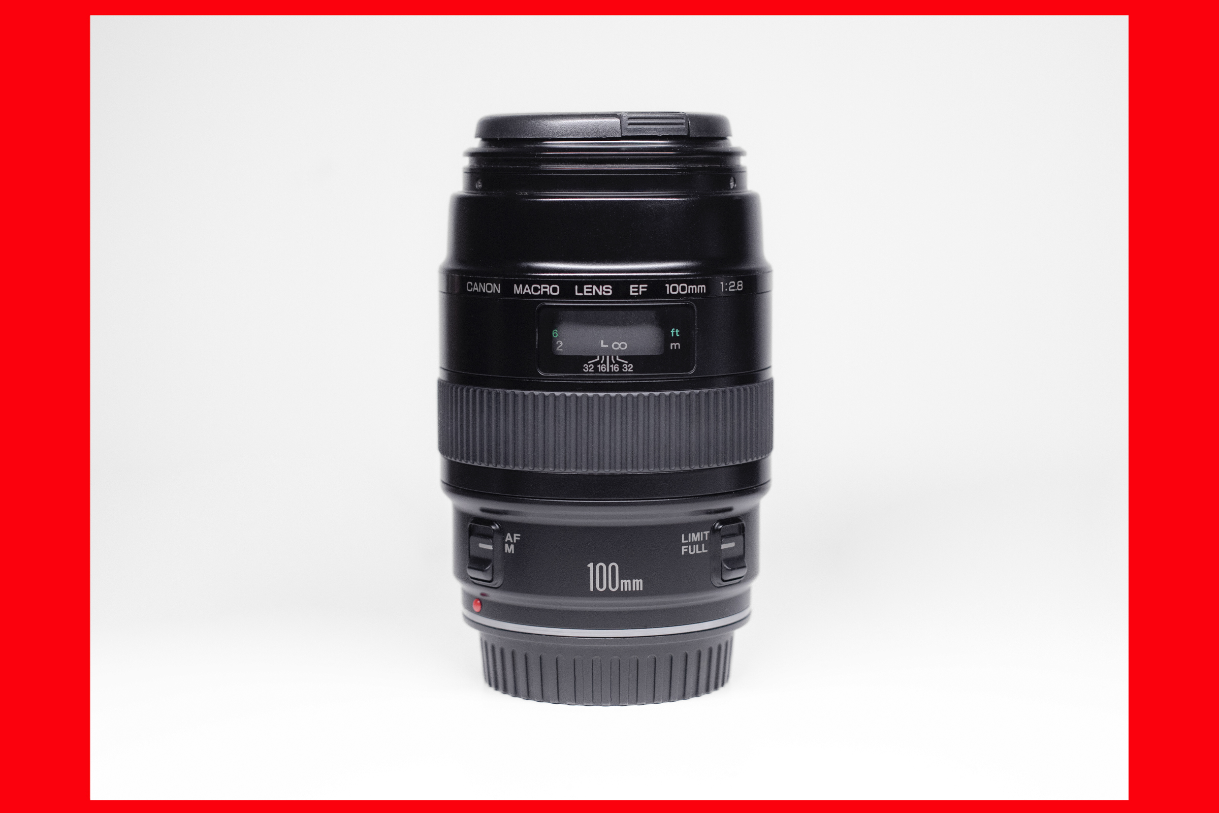 Canon ef 100mm f2.8 macro lens
