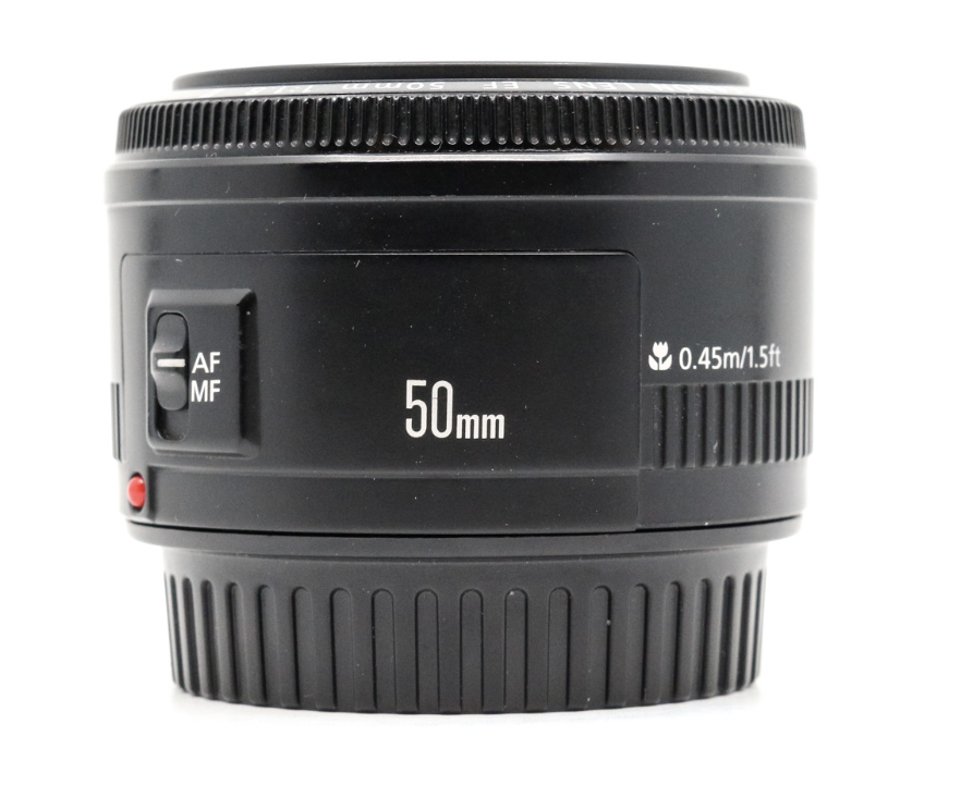Canon ef 50mm lens f/1.8