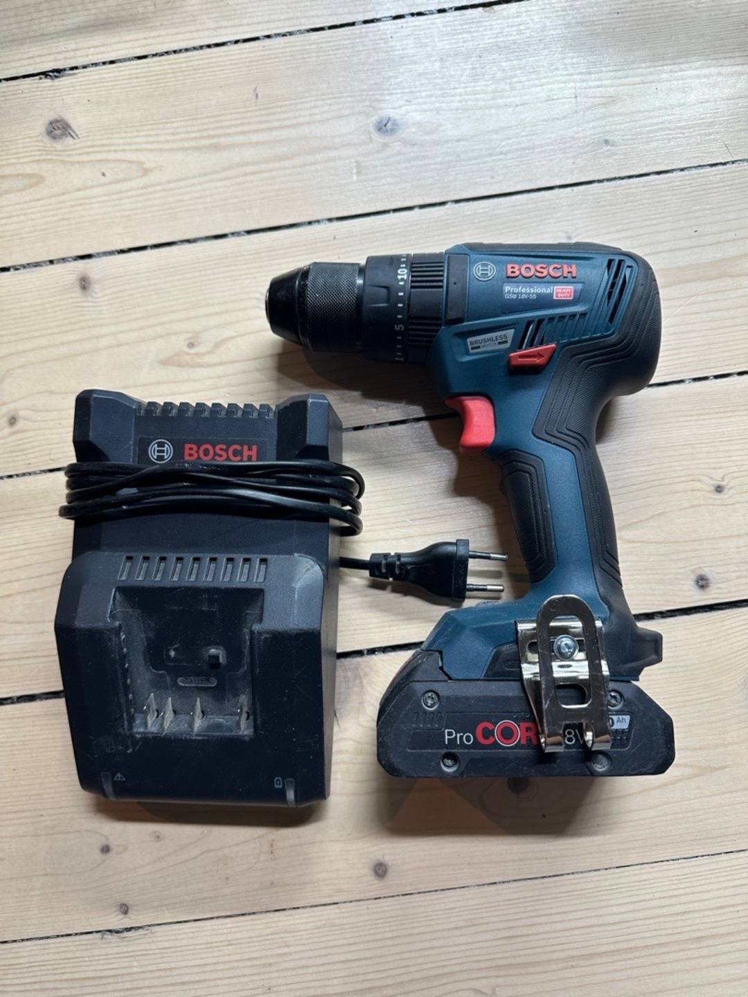 Slagborrmaskin bosch gsb 18-55v