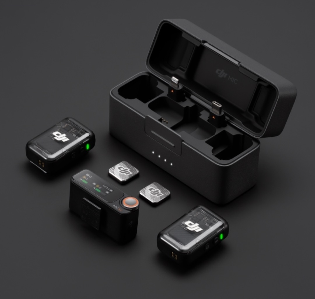 Dji mic 2 (2 tx + 1 rx + charging case)