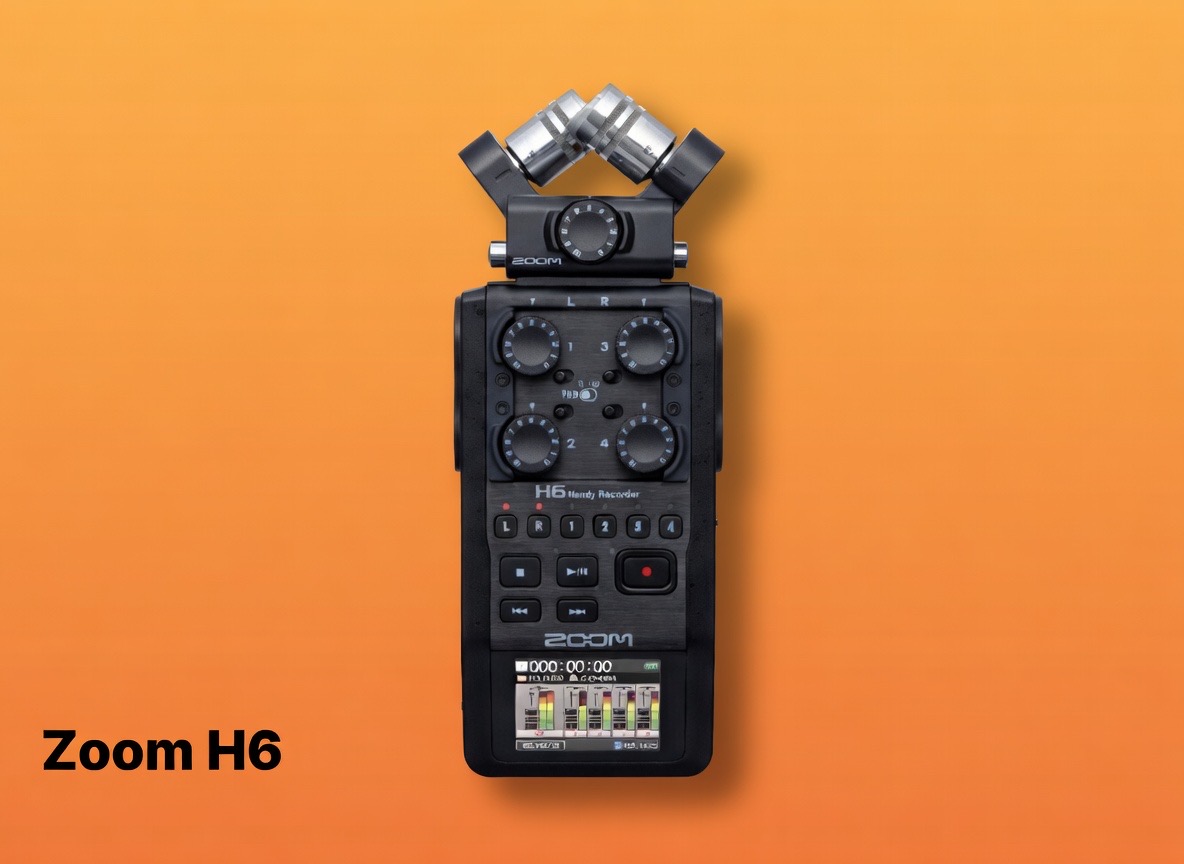 Zoom h6 audio recorder