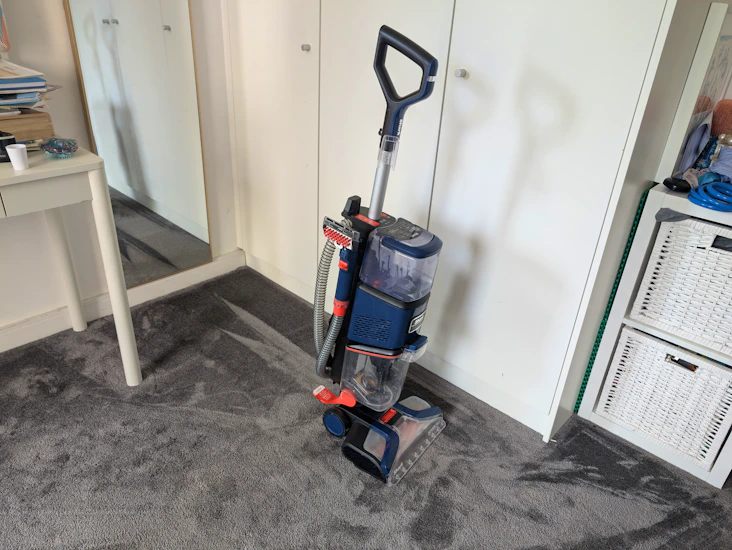 Carpet deep cleaner shark carpetxpert with stain remover