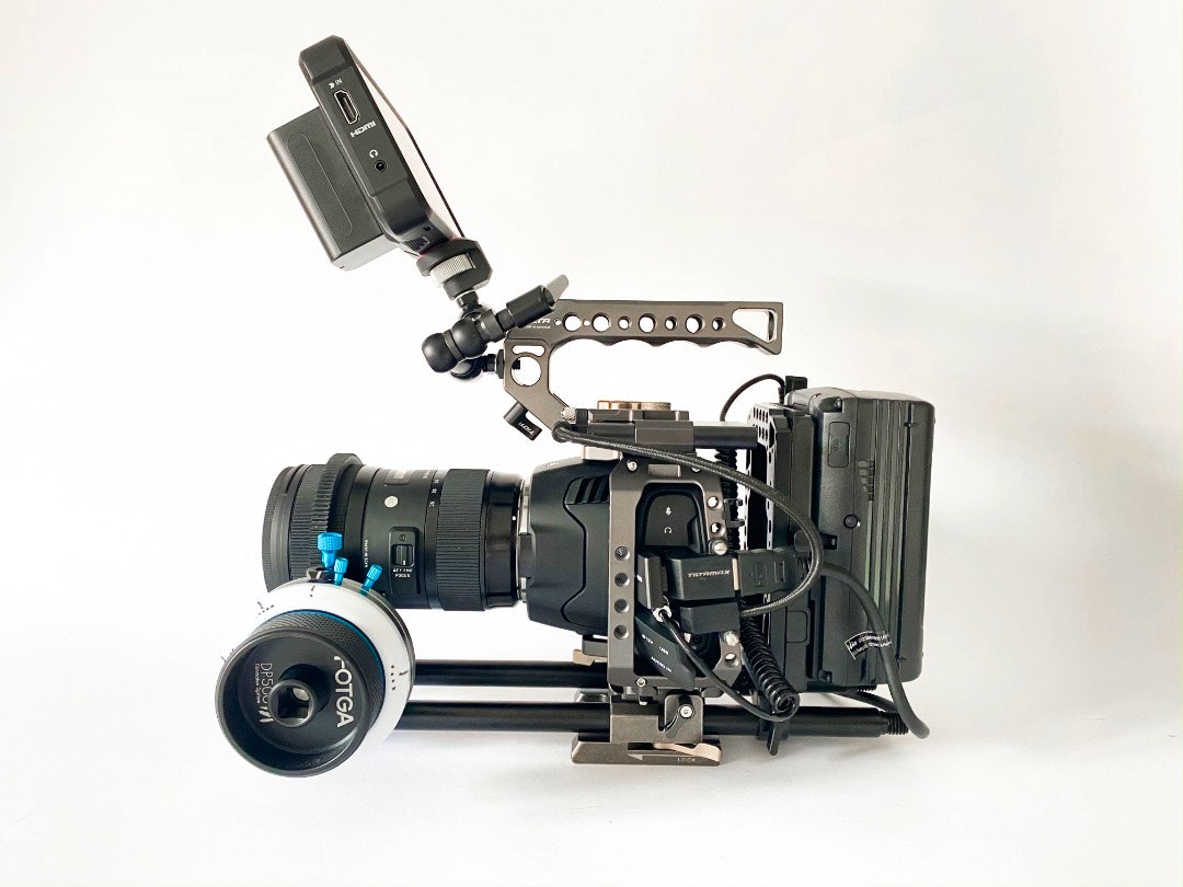Pyxis Blackmagic Camera Bundle Tilta Camera Cage For Blackmagic