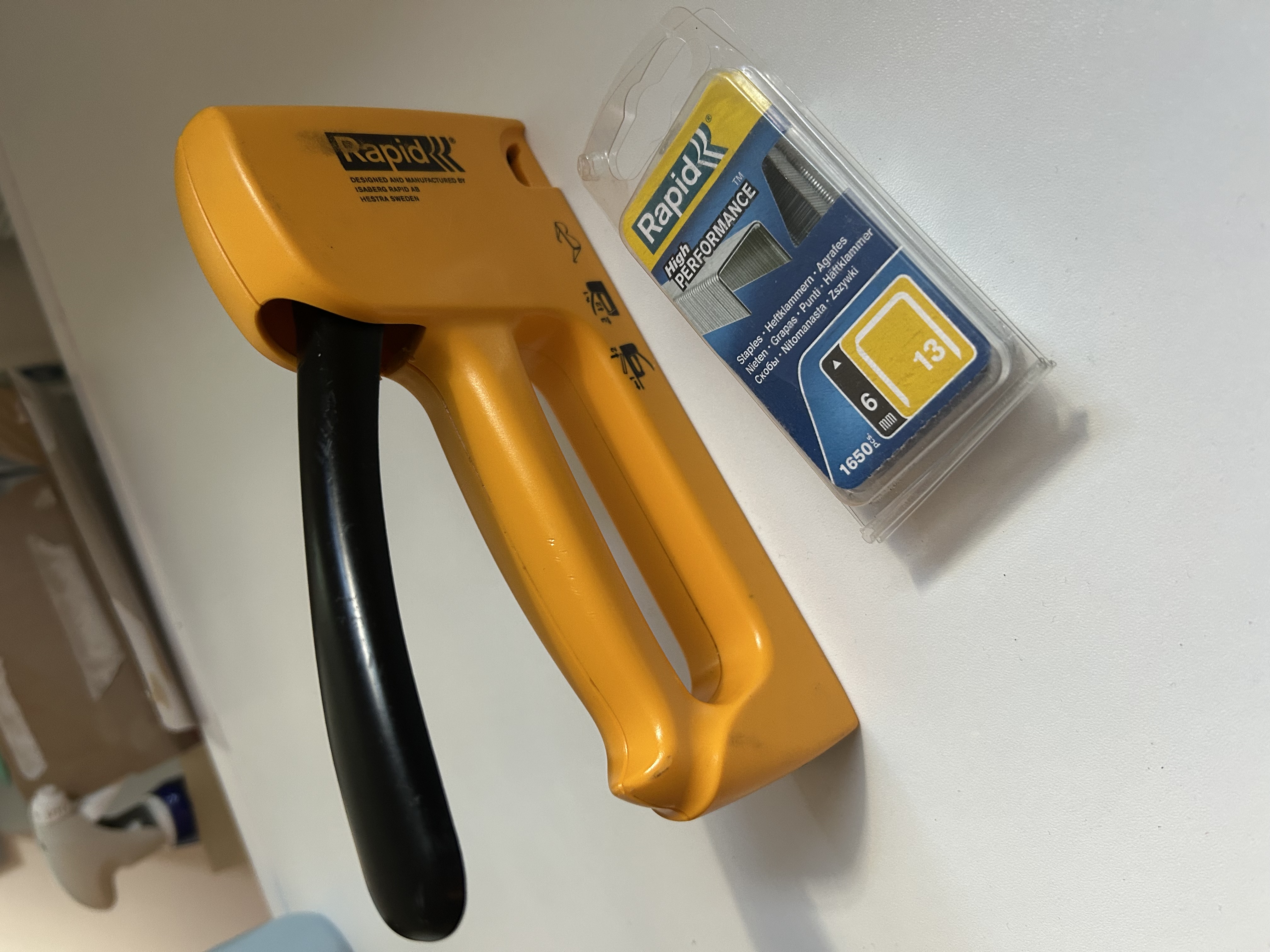 Rapid r13 häftpistol inkl. klamrar