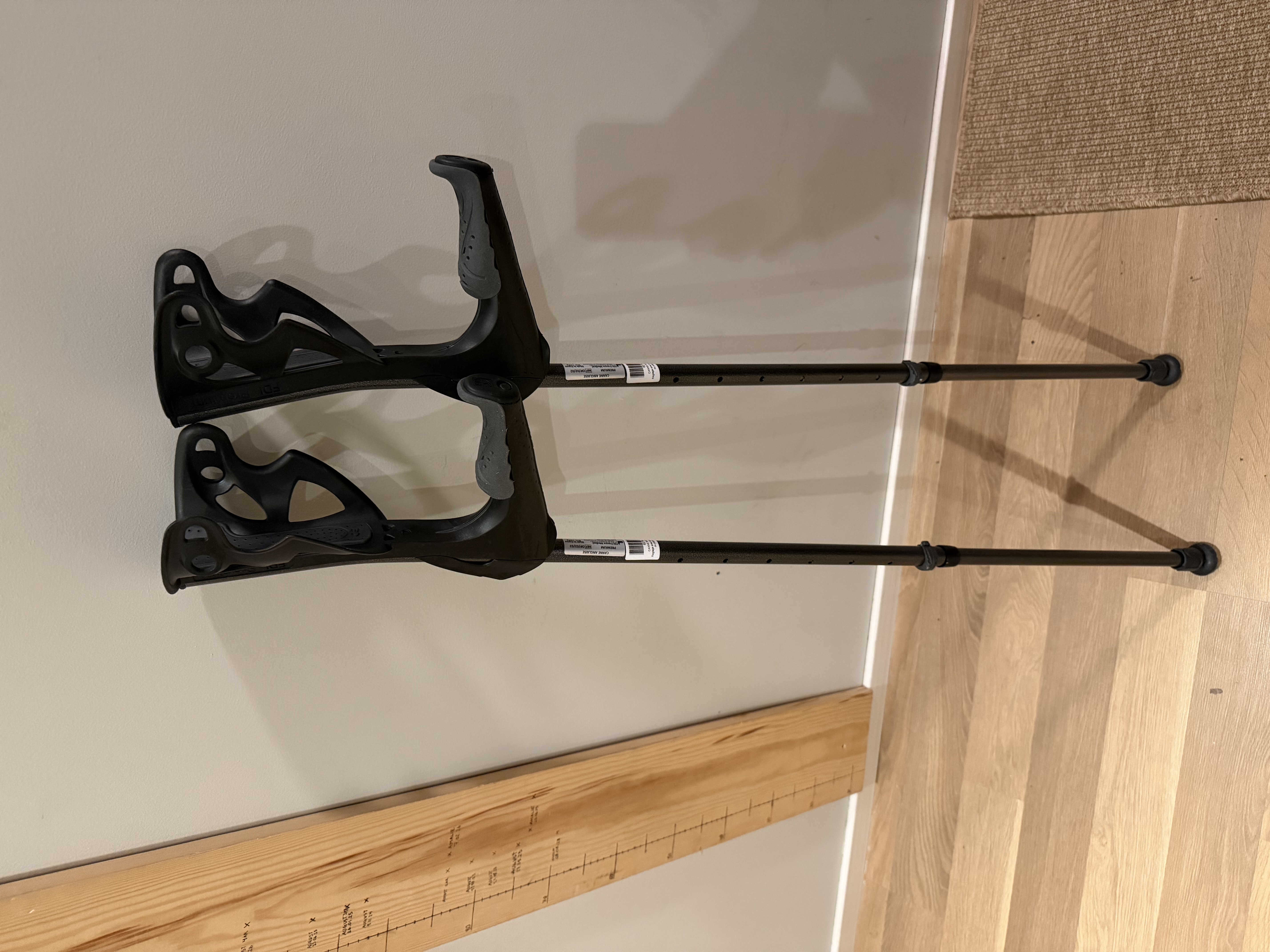 Premium-krykker (ergonomiske)