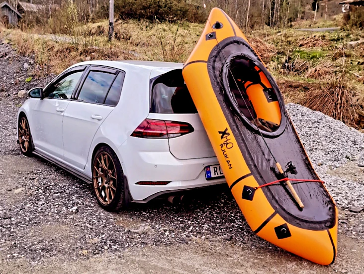 Xh²o packeraft m/ åre og padlevest