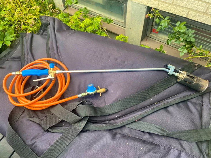 Kraftig gasolbrännare