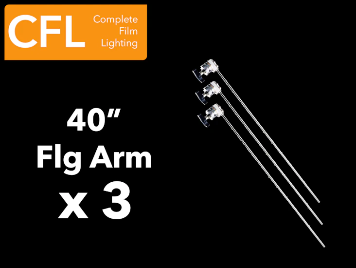 40" flag arm x 3