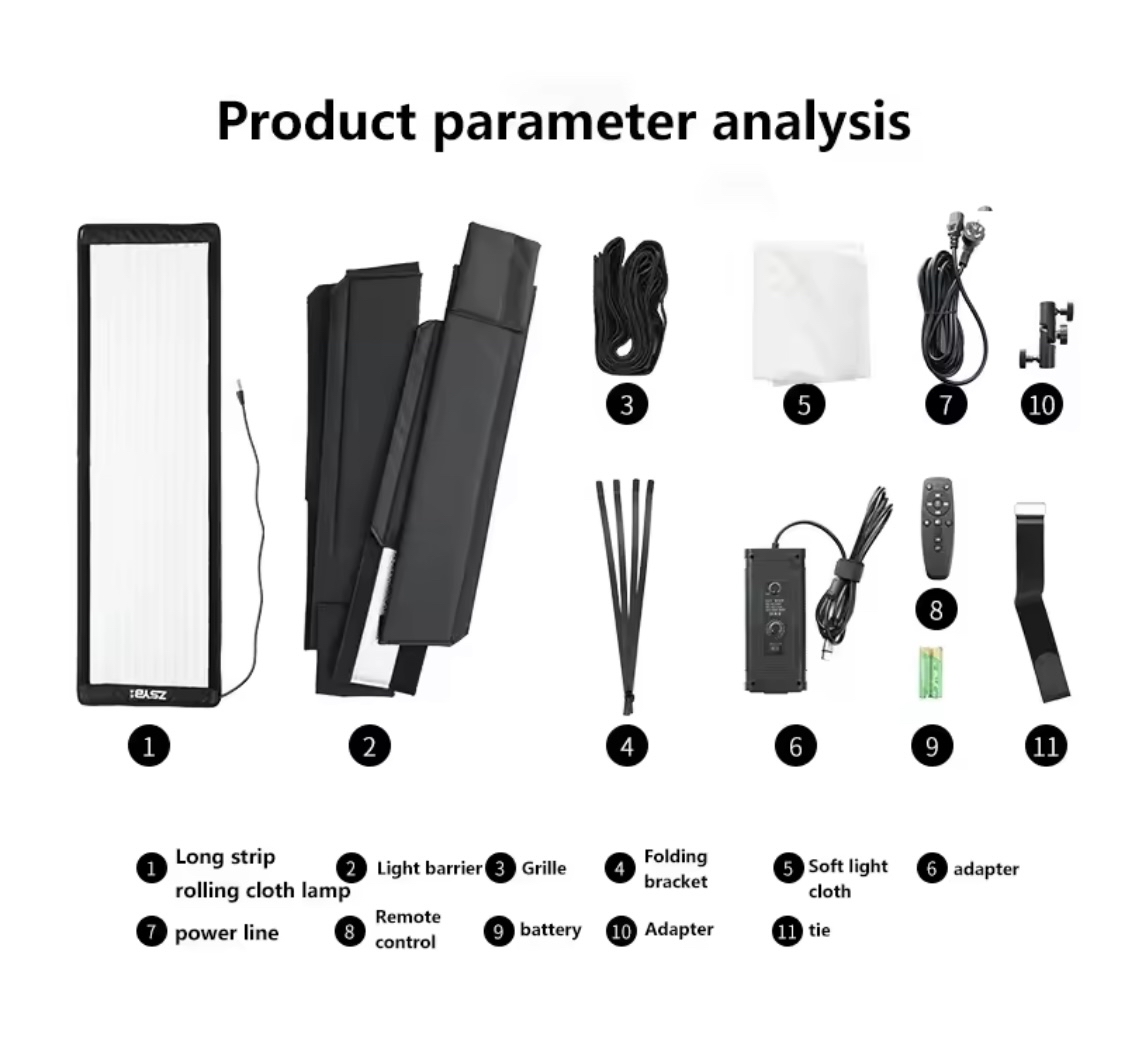 Led studio lys 