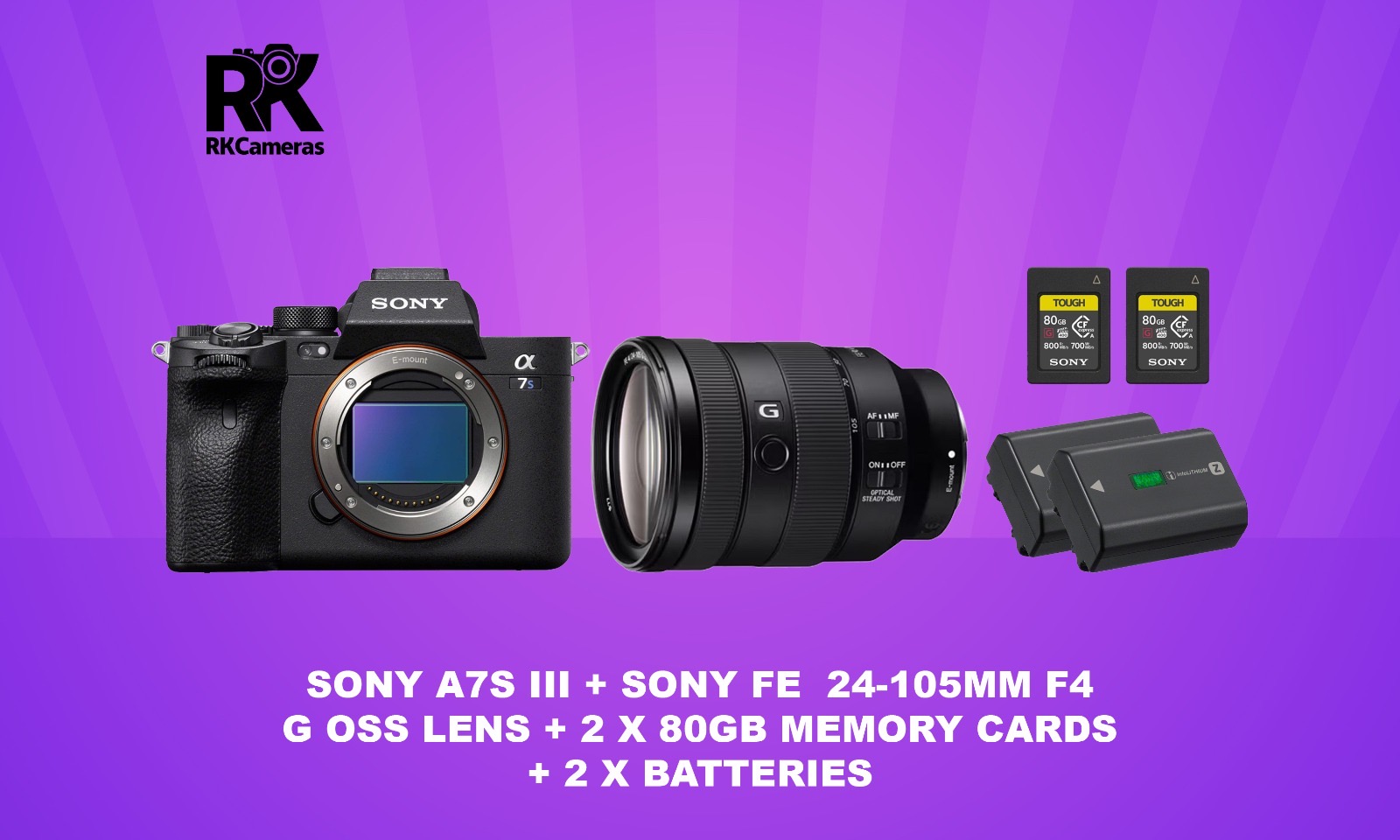 Sony a7s iii + sony fe 24–105mm f4 g oss