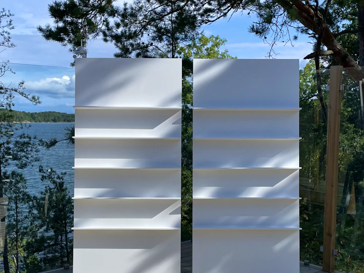 Bubbelvägg/champagnevägg