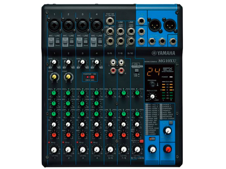 Yamaha mg10 mixer pat tested