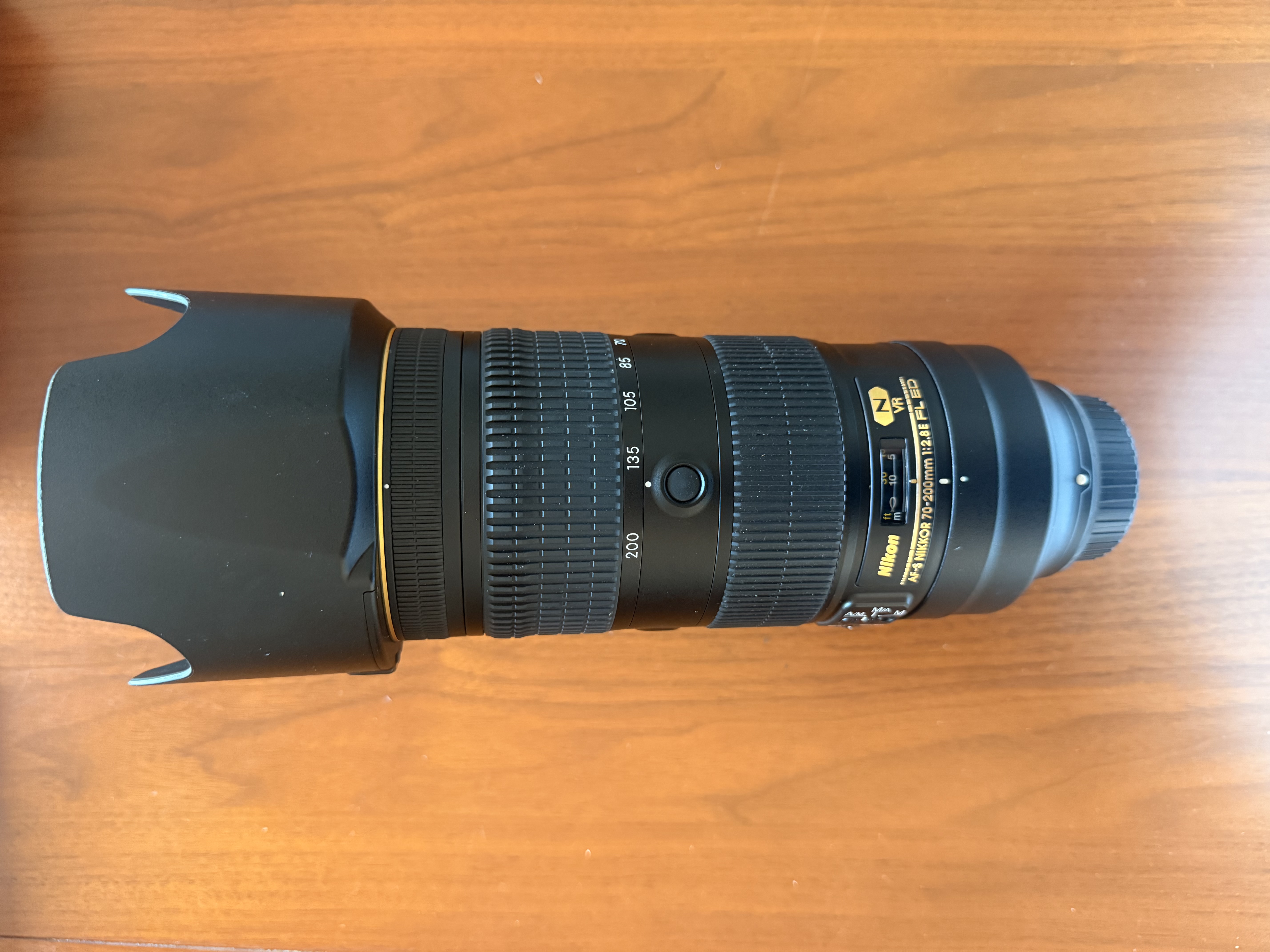Nikon af-s nikkor 70-200mm f/2.8e fl ed vr — professional telephoto zoom lens
