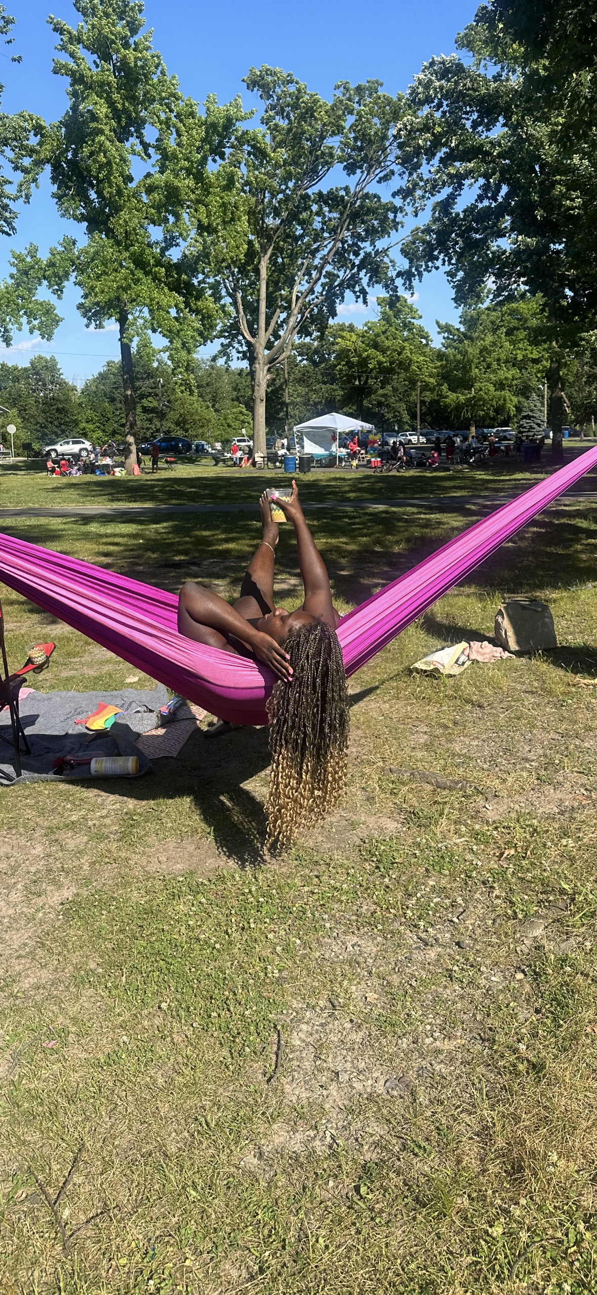Hammock for two people 