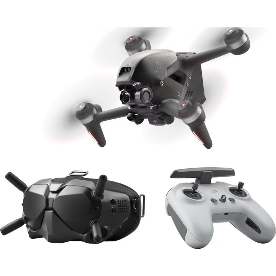 Dji fpv med 3 batterier, leie oslo/ski