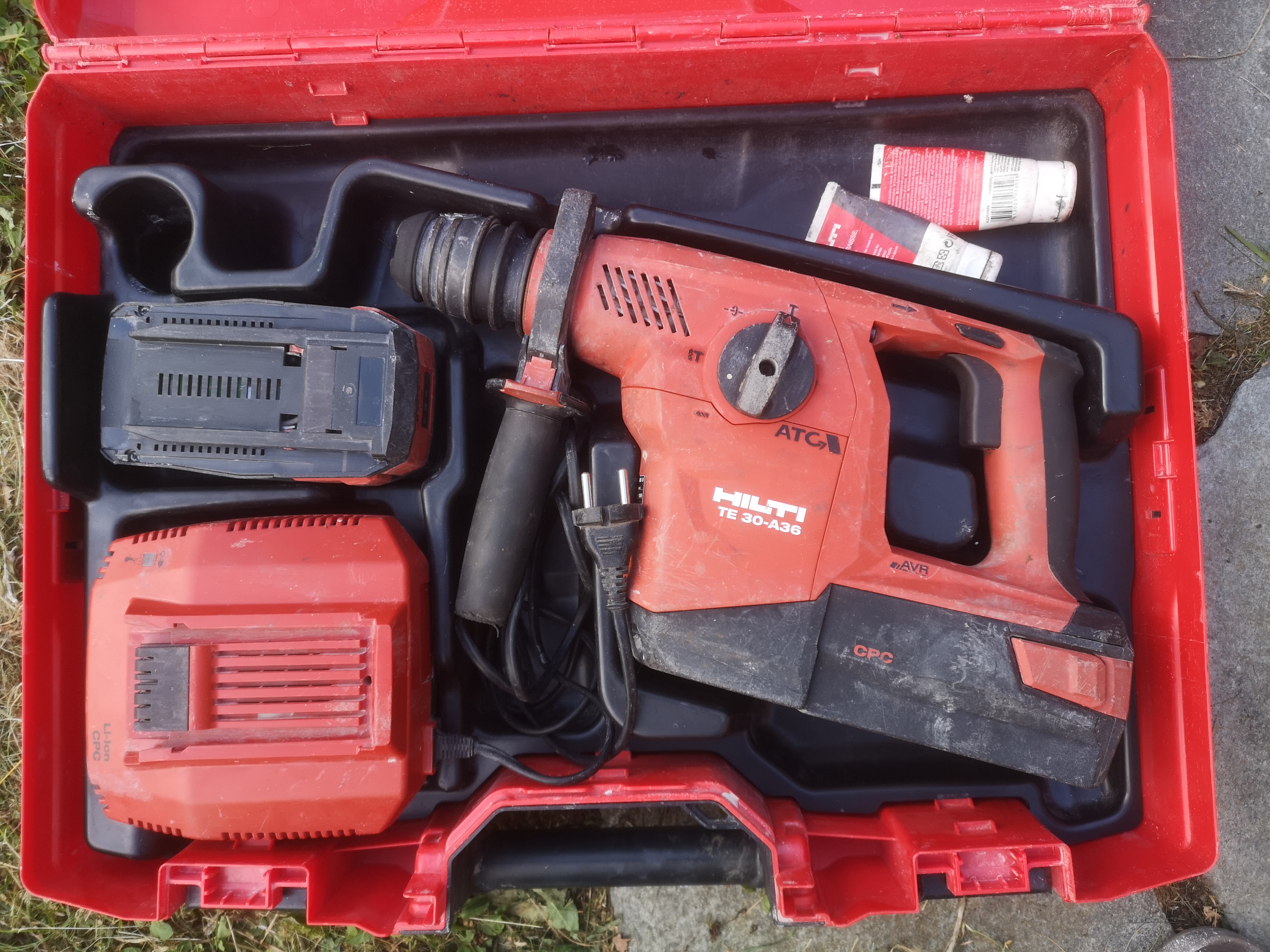 Hilti te 30-a36 bor- og meiselhammer på batteri 