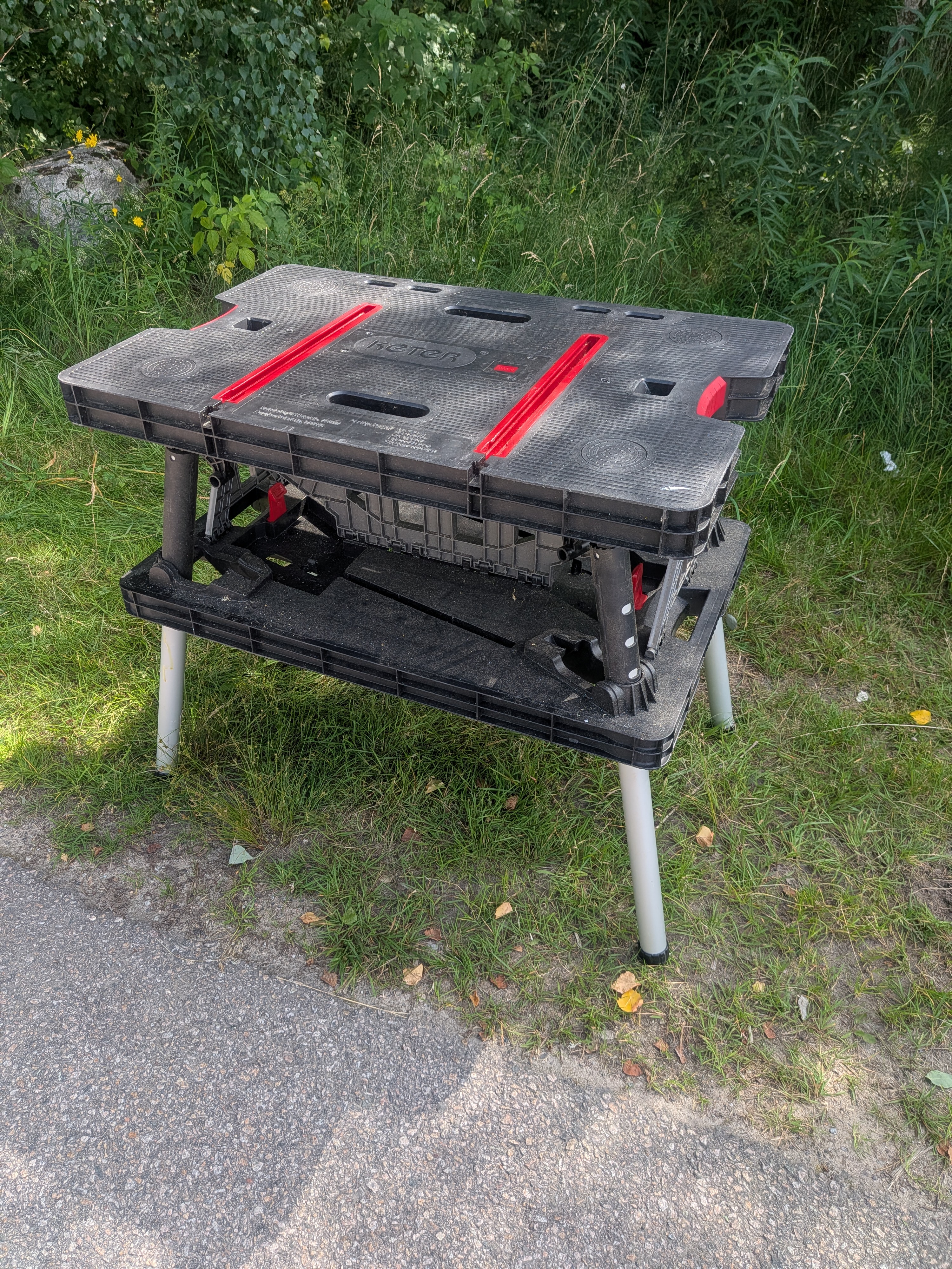 Portabel arbetsbänk bygg