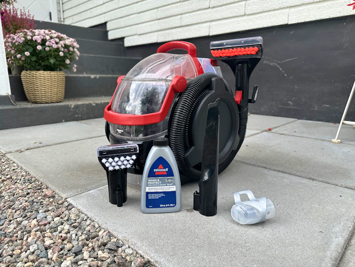 Textiltvätt, mattvätt inkl medel