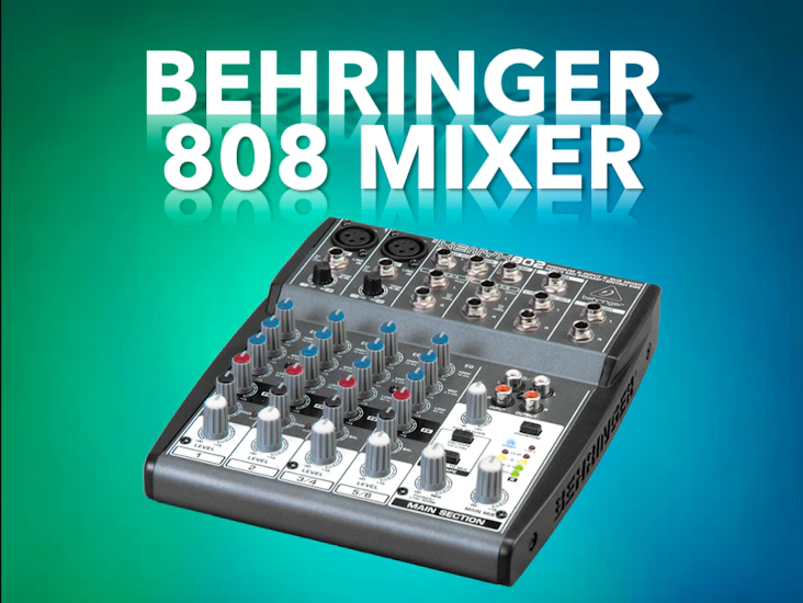 Behringer xenyx 802 mixer