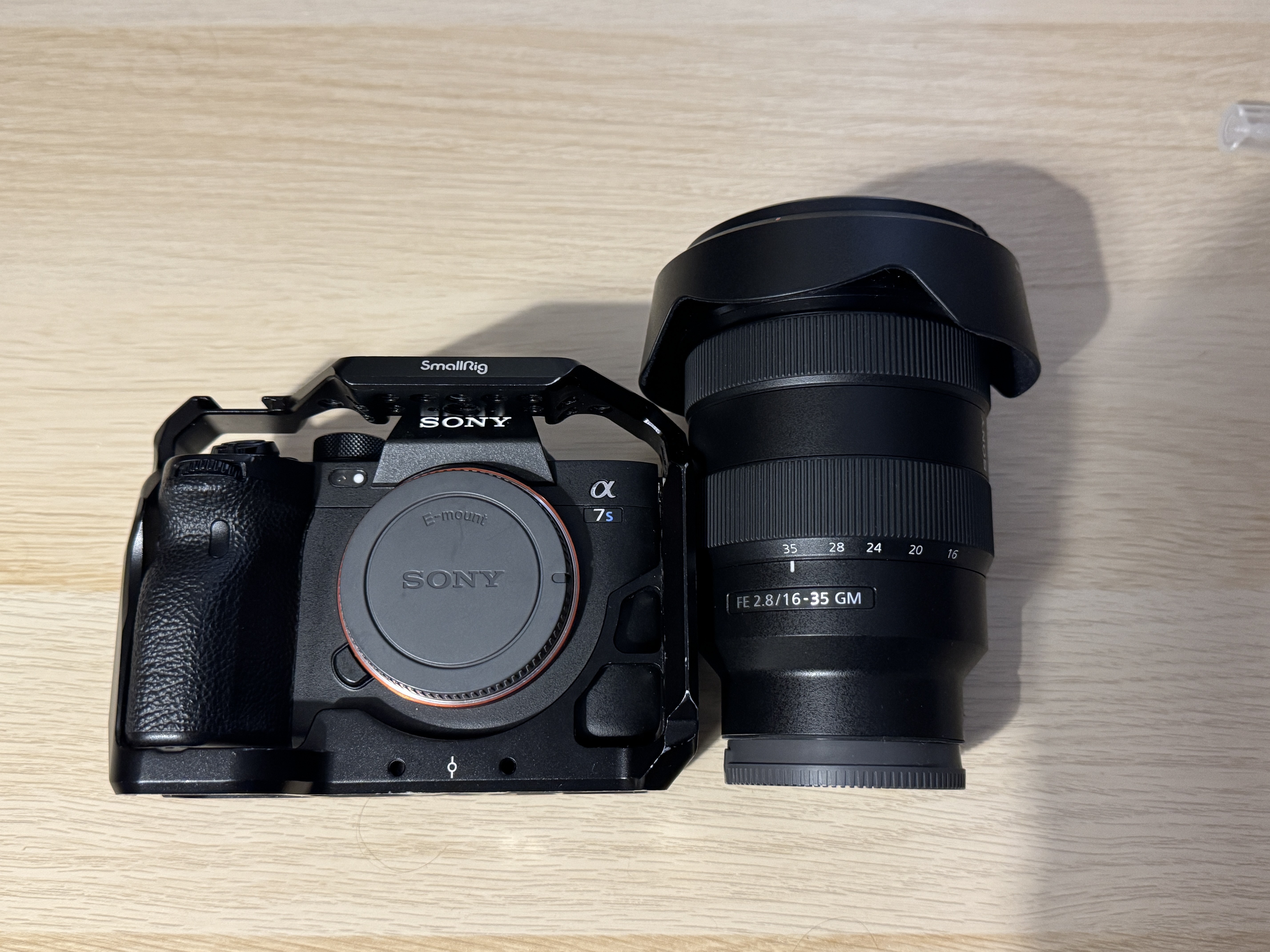 Sony a7s iii with 16-35mm f2.8 g master a7s3 16 - 35 mm 2.8 