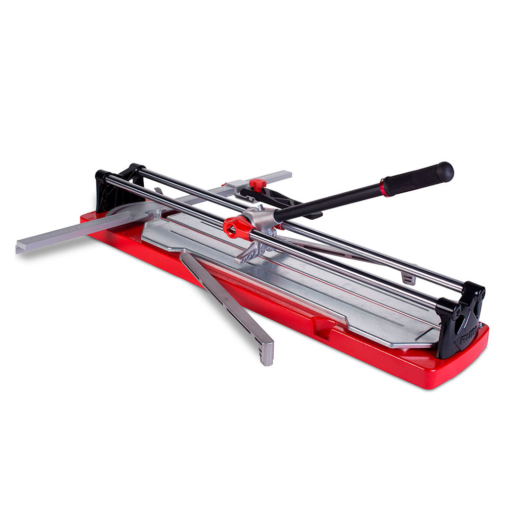 Kakelskärare rubi tr-710 magnet manuell med sidostopp för repetitiva skär