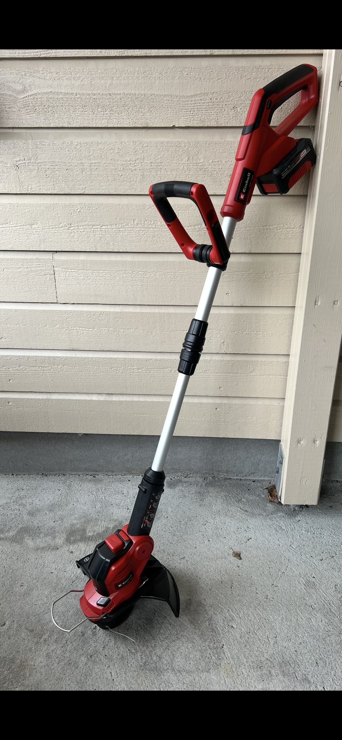 Einhell kantklyppar på batteri
