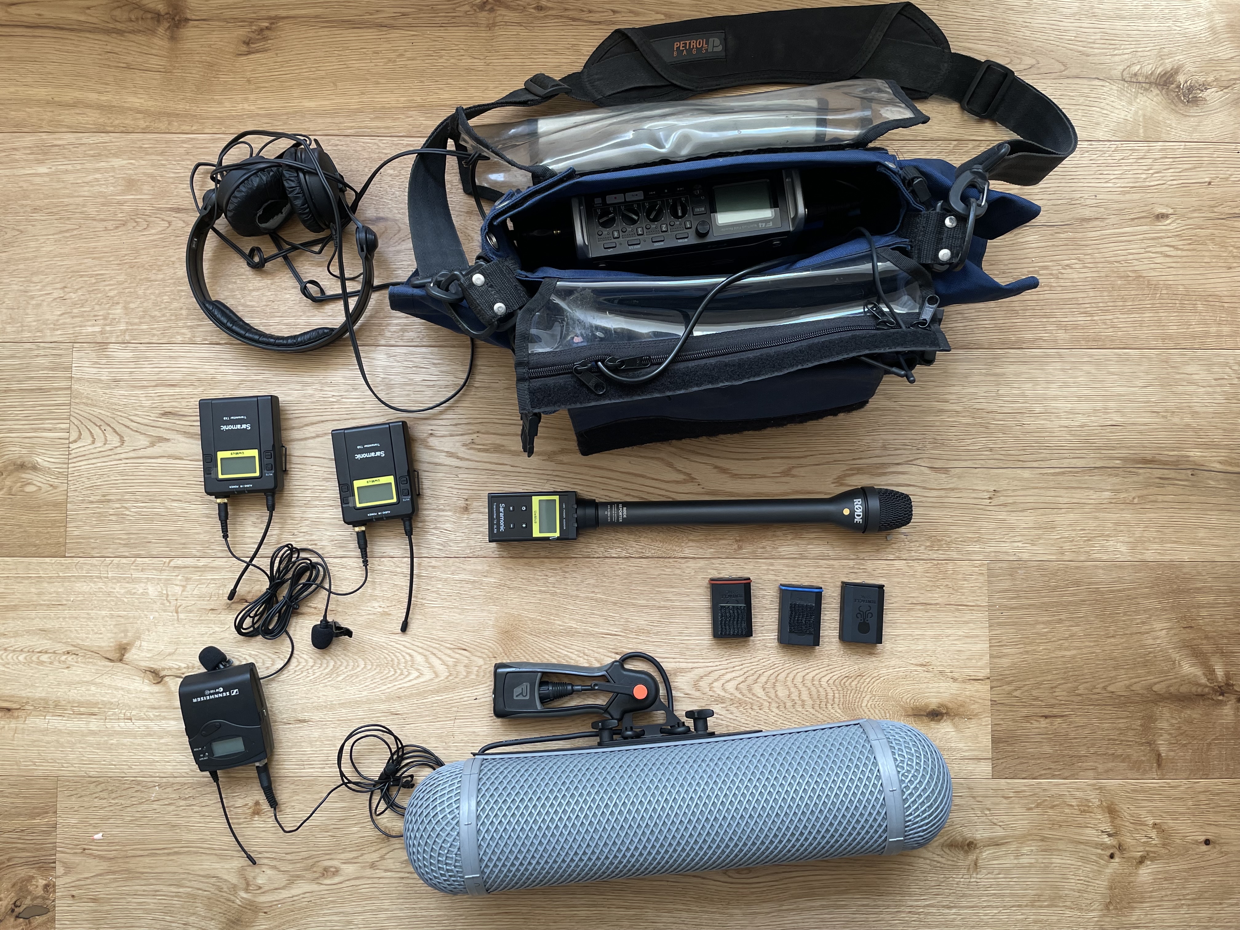 Full location sound recording kit