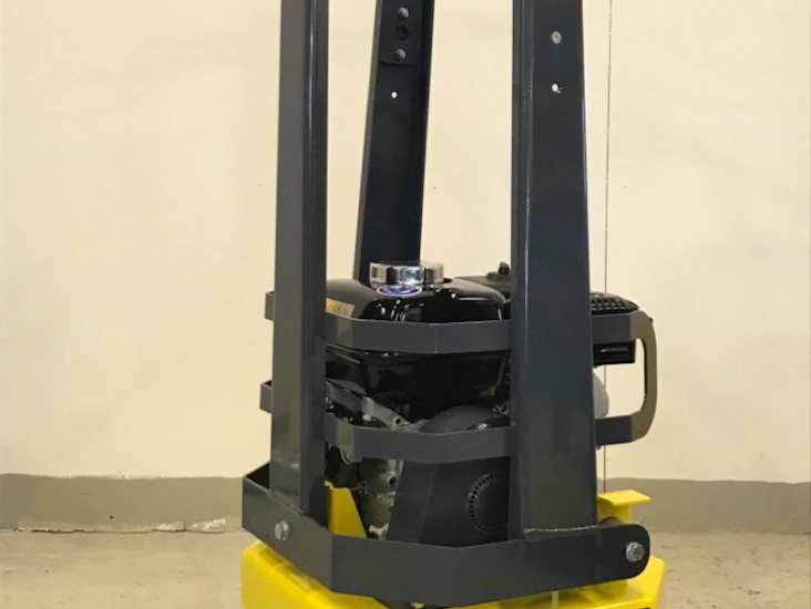 Markvibrator/rundplatta