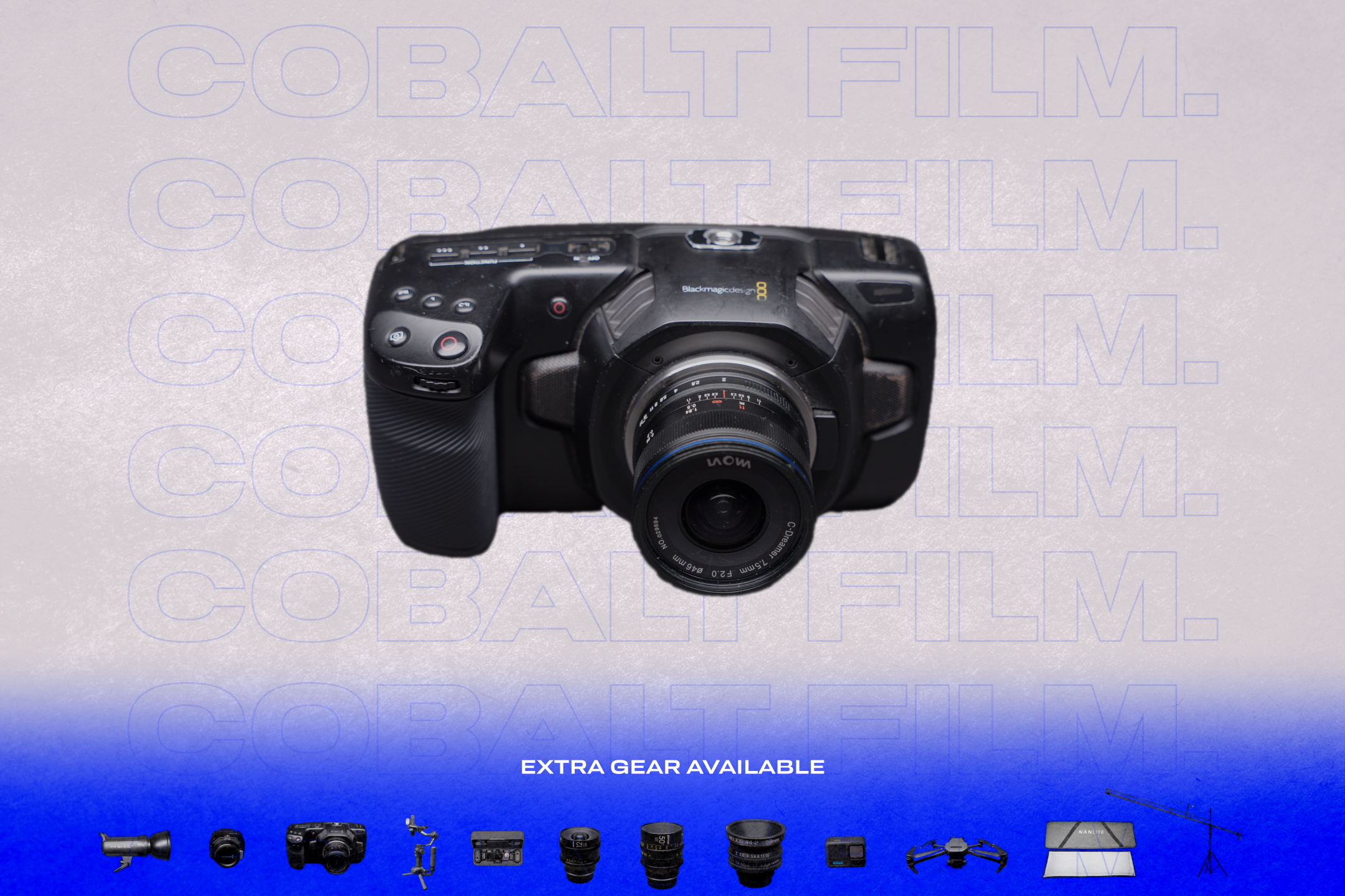  blackmagic pocket cinema camera 4k + laowa 7.5mm f2