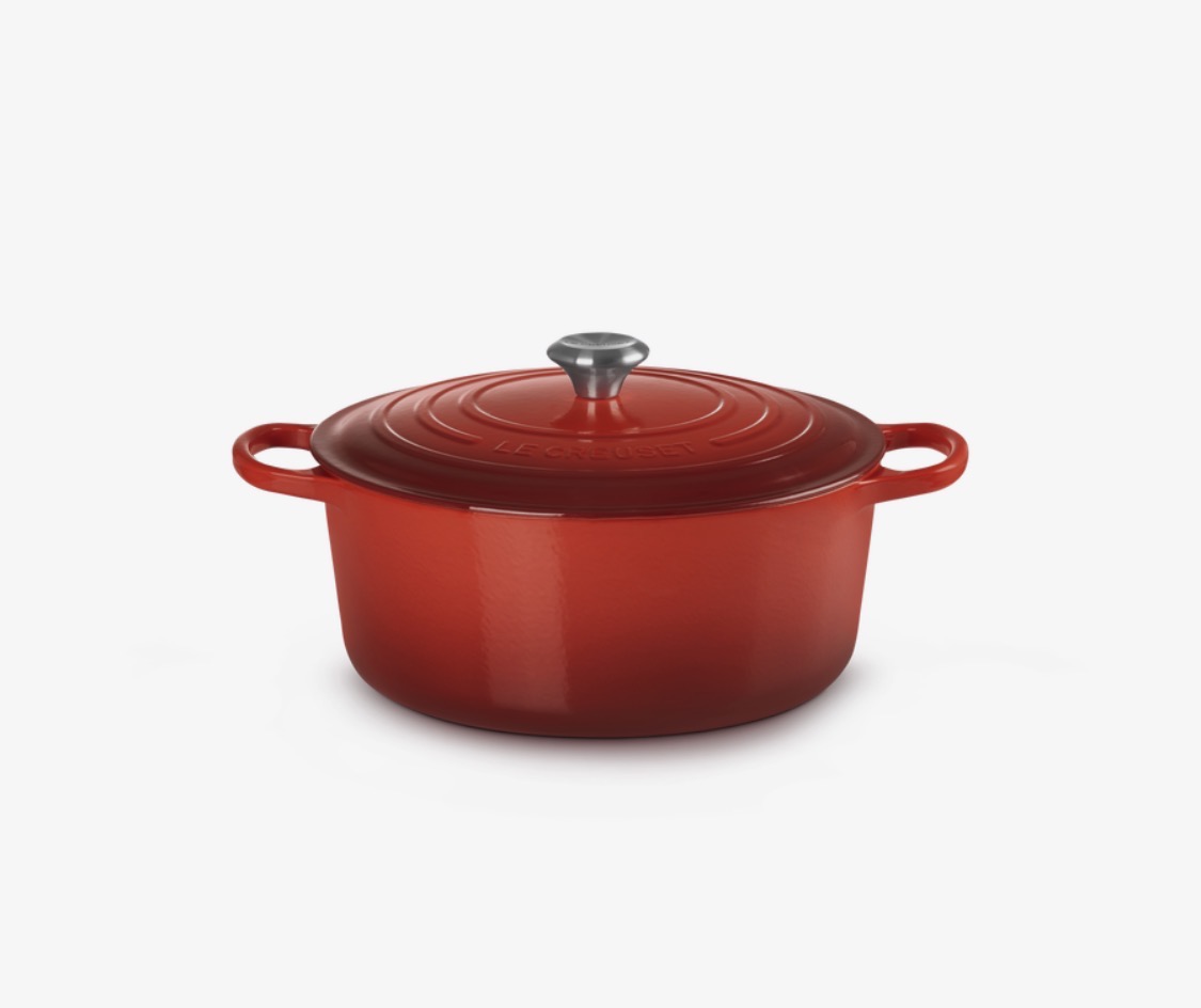 8 liter støpejern gryte - le creuset