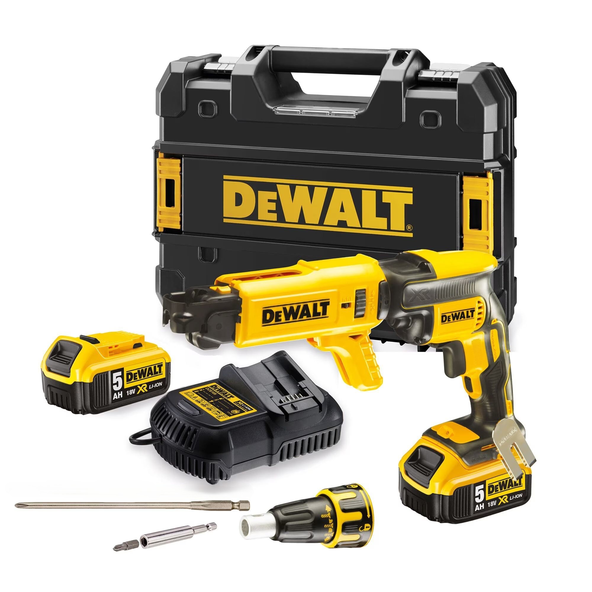 Dewalt gipstrekker m/ magasin 18v dcf620nt inkl.oppbevaringskasse!