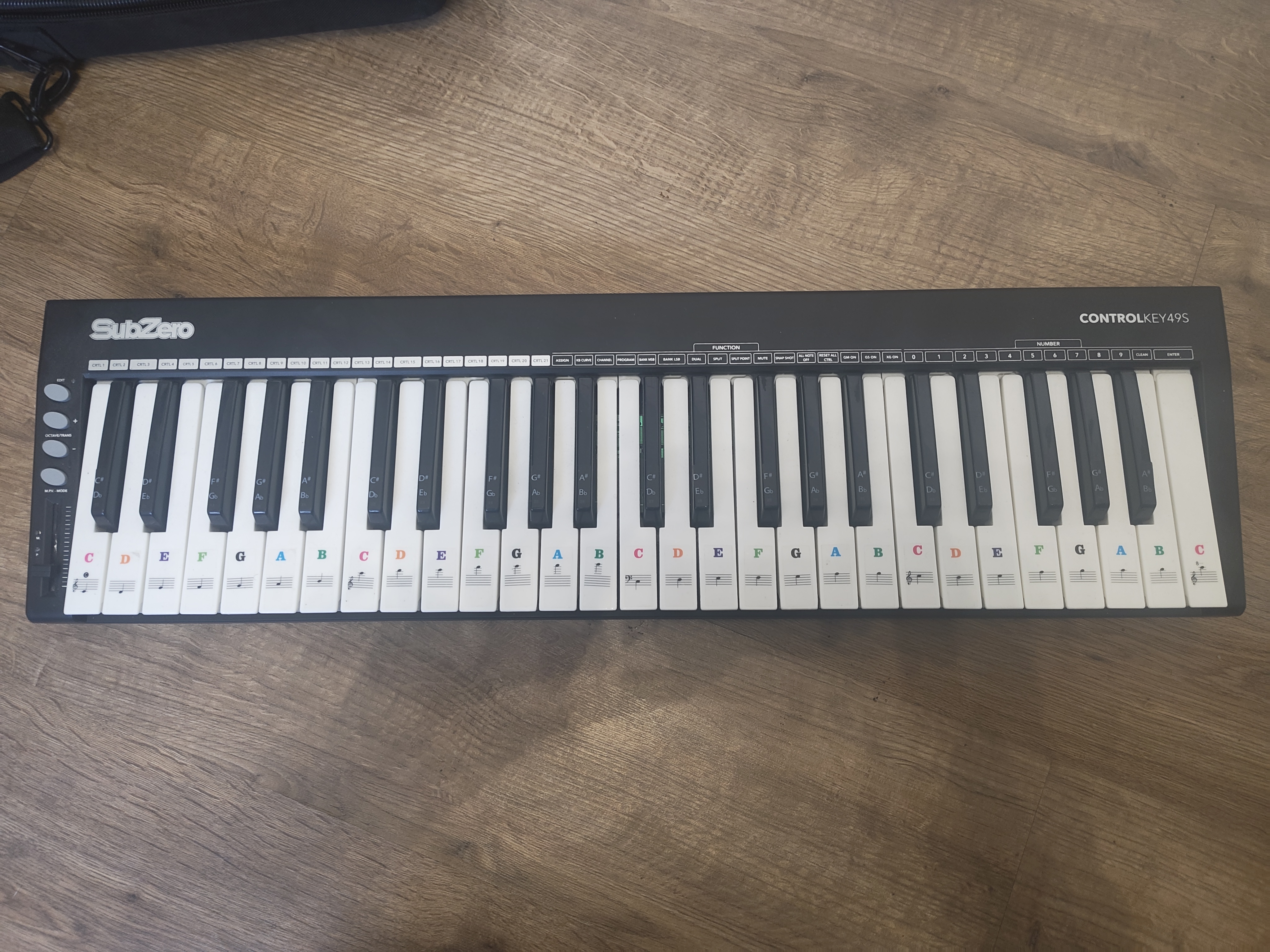 Subzero controlkeys 49s - midi keyboard