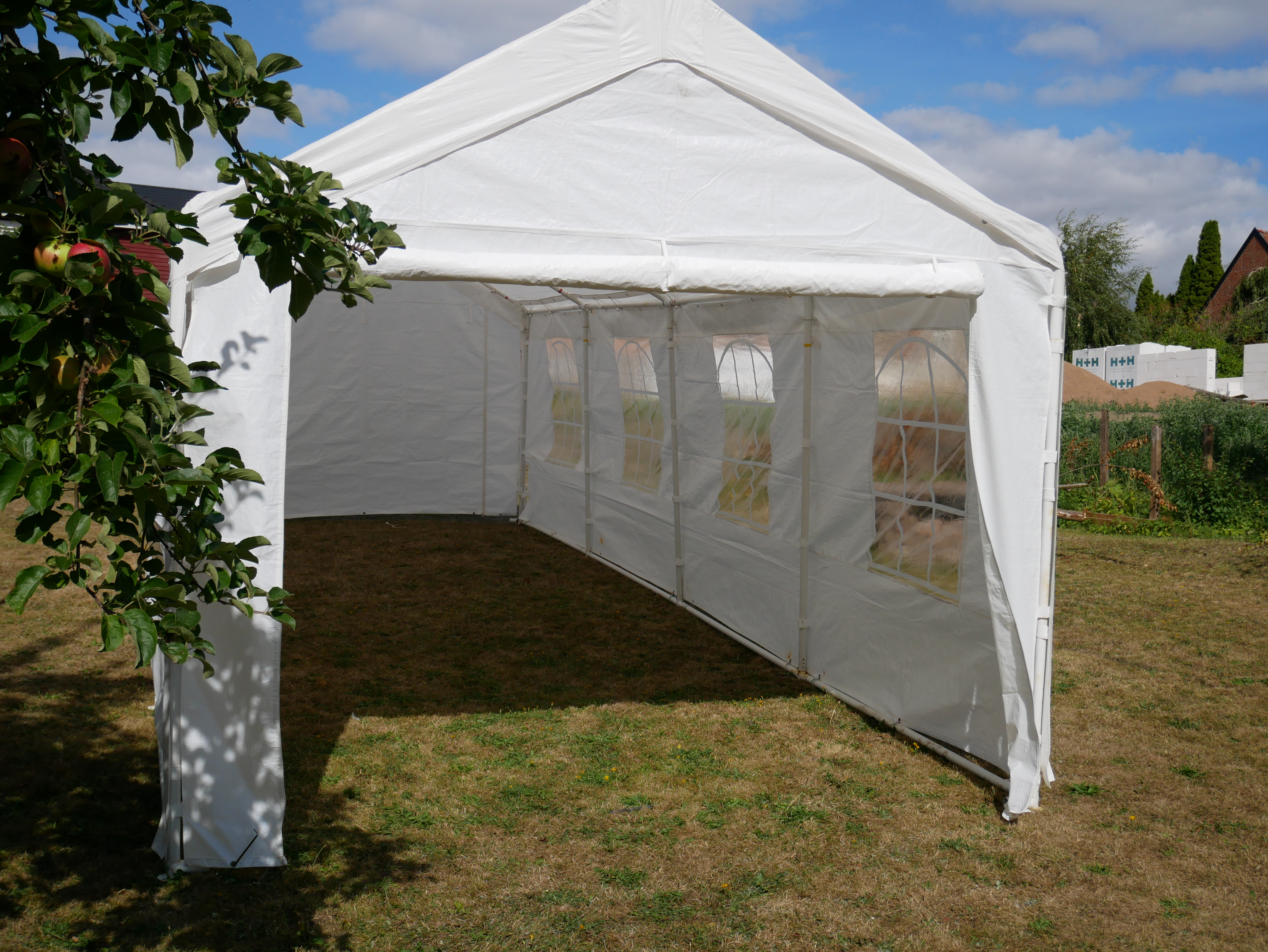 Partytält 8x3m 