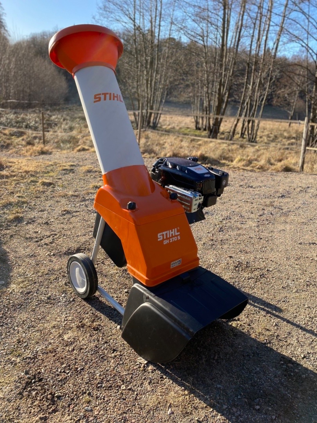 Flismaskin för grenar max 45 mm diameter 