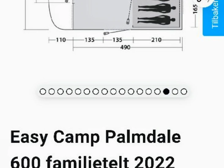 Helt nytt 6manns telt