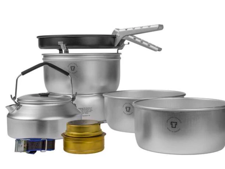 Trangia stormkjøkken m rødspritbrenner