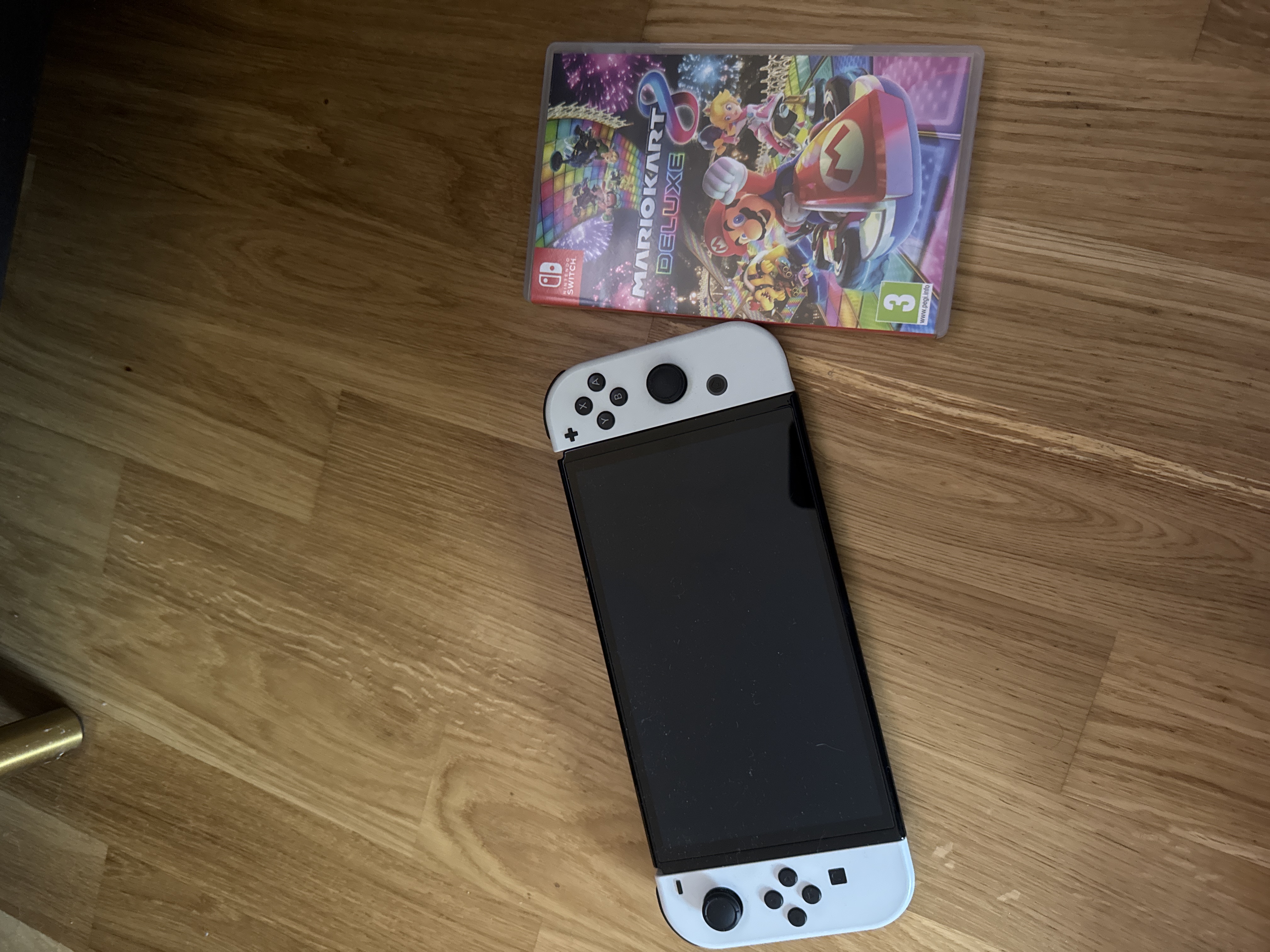 Nintendo switch oled 2021 + 3 spel