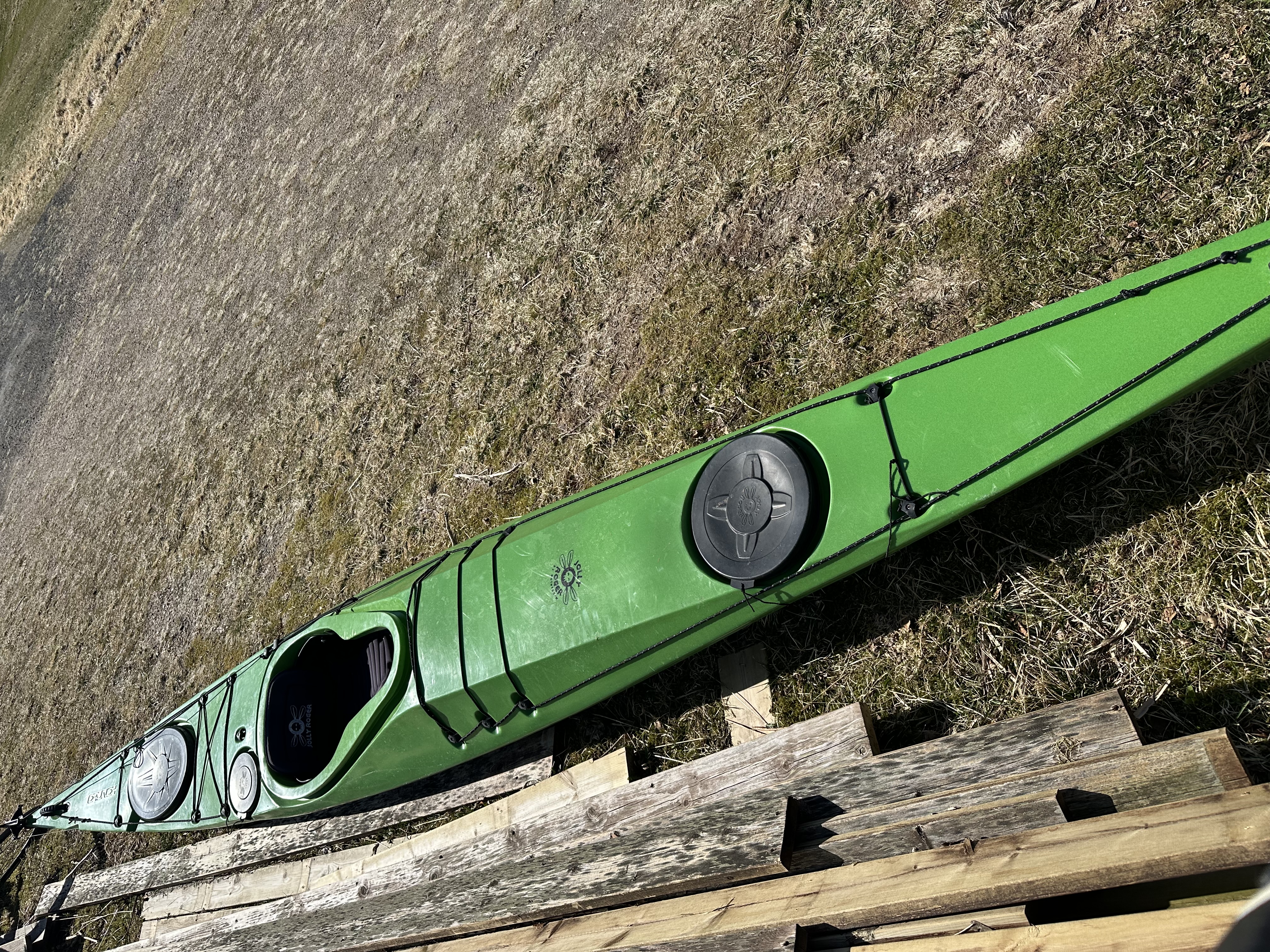 Kayak w/paddle and life jacket 