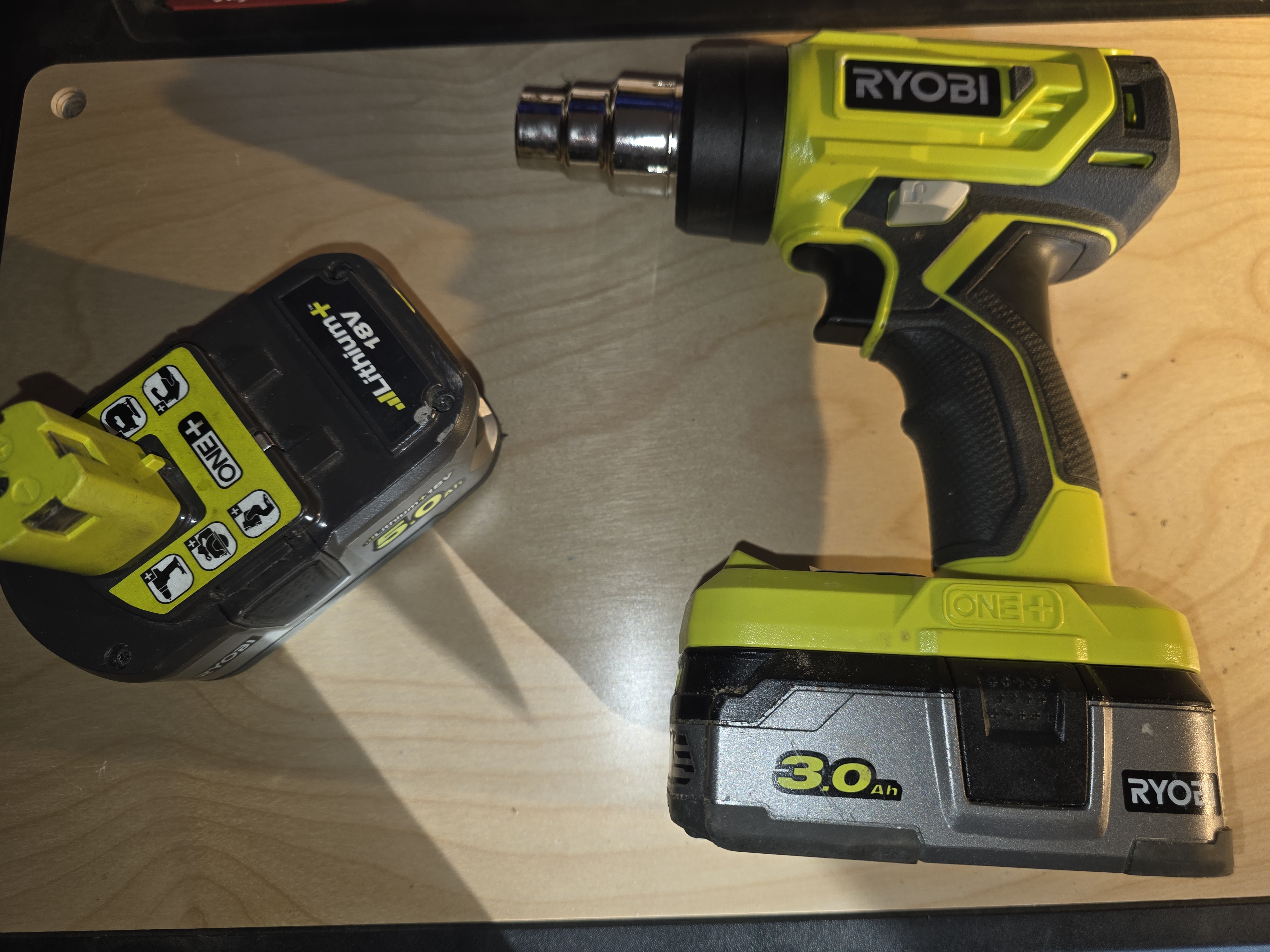 Ryobi r18hg 18v varmluftpistol