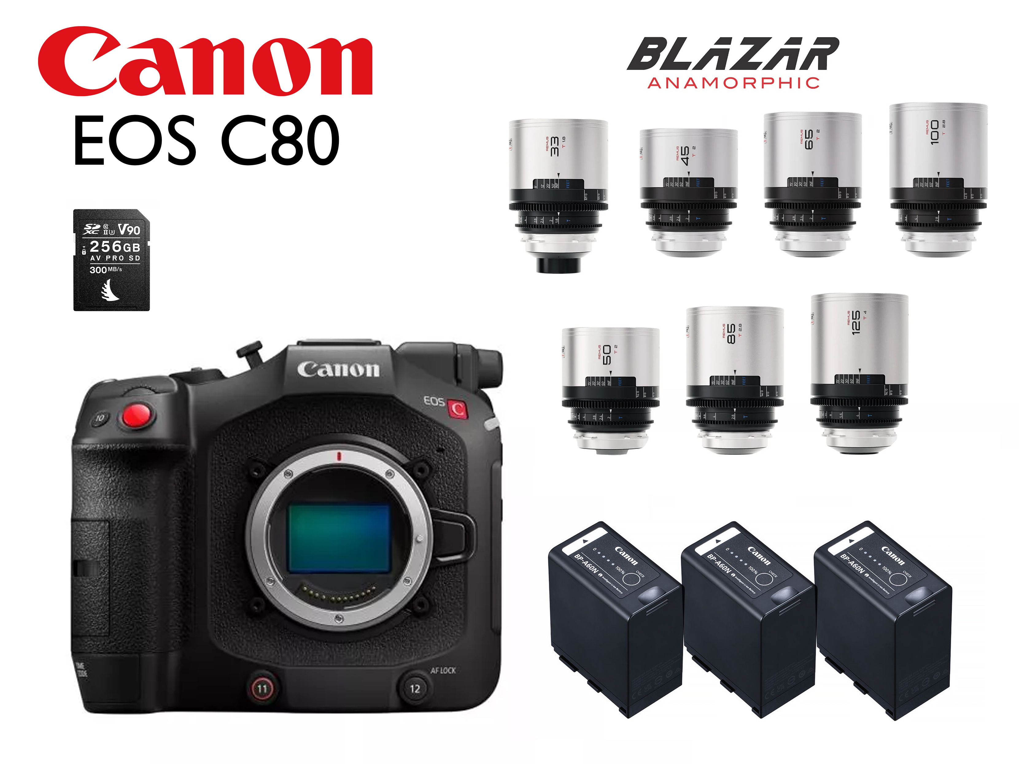 Canon eos c80 6k / remus anamorphic custom 