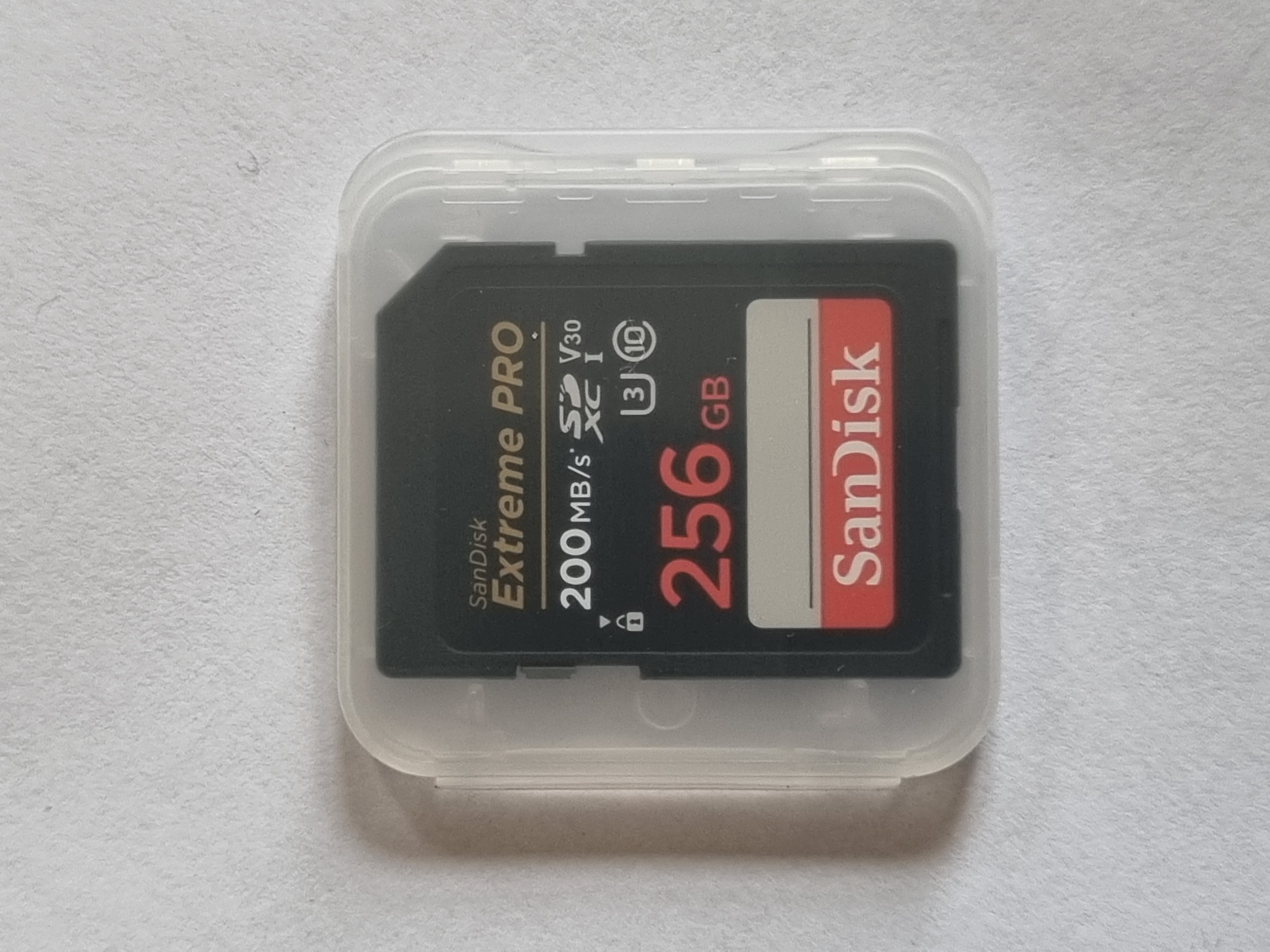 256 gb sandisk sd-minneskort