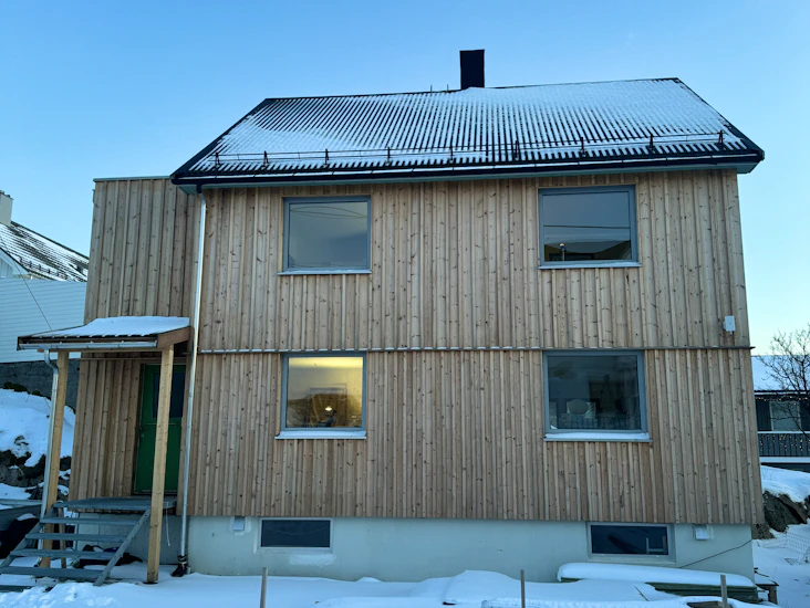 Parkeringsplass i henningsvær