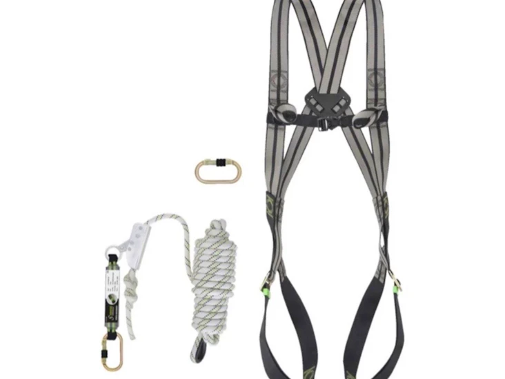 Godkänd fallskyddsutrustning. fallskyddssele